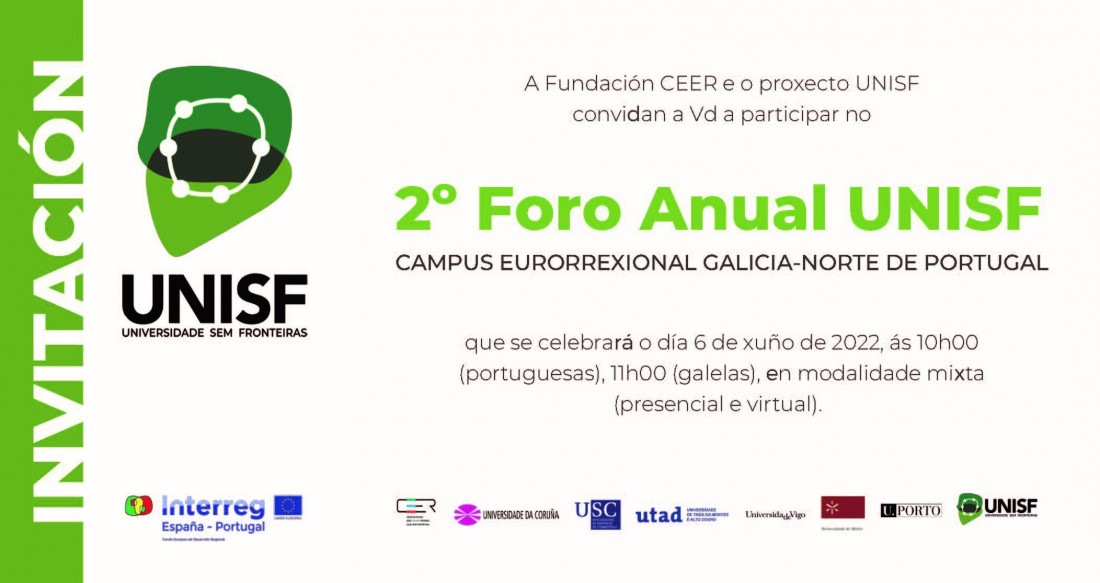 II Foro Anual UNISF, Campus Eurorrexional Galicia-Norte de Portugal